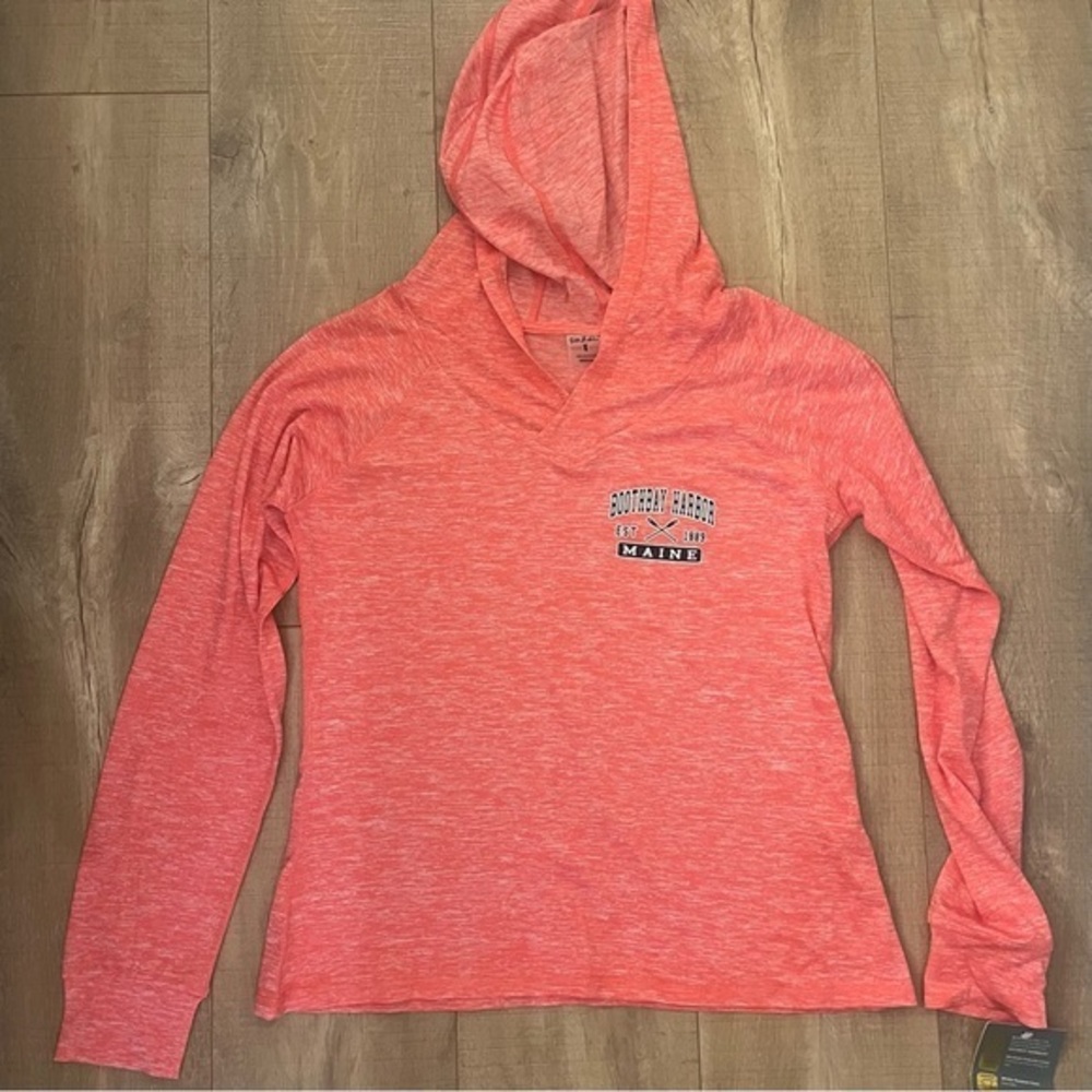 Boothbay Harbour Maine Long Sleeve Shirt Hoodie